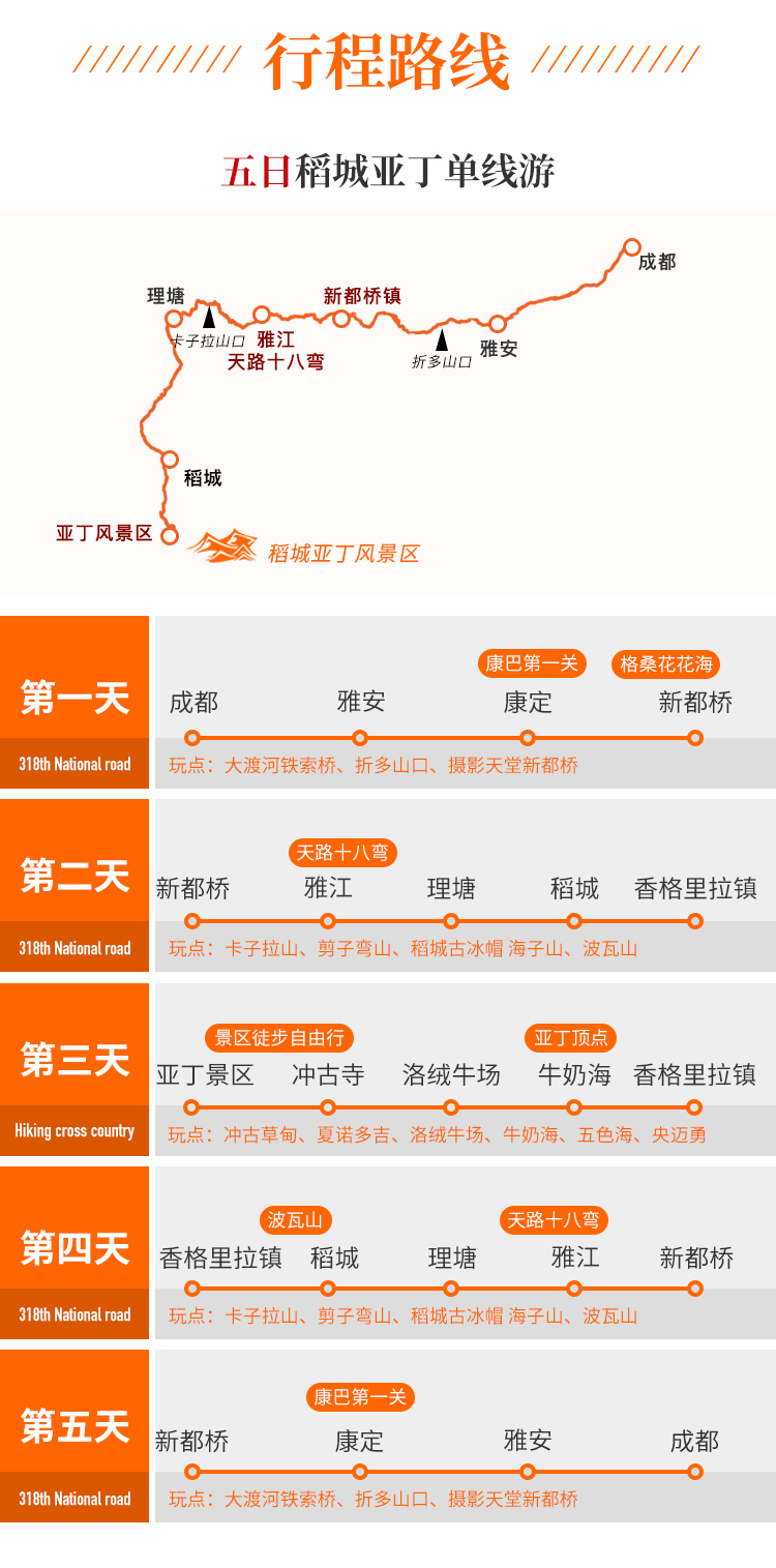 稻城亚丁拼车 稻城亚丁拼车